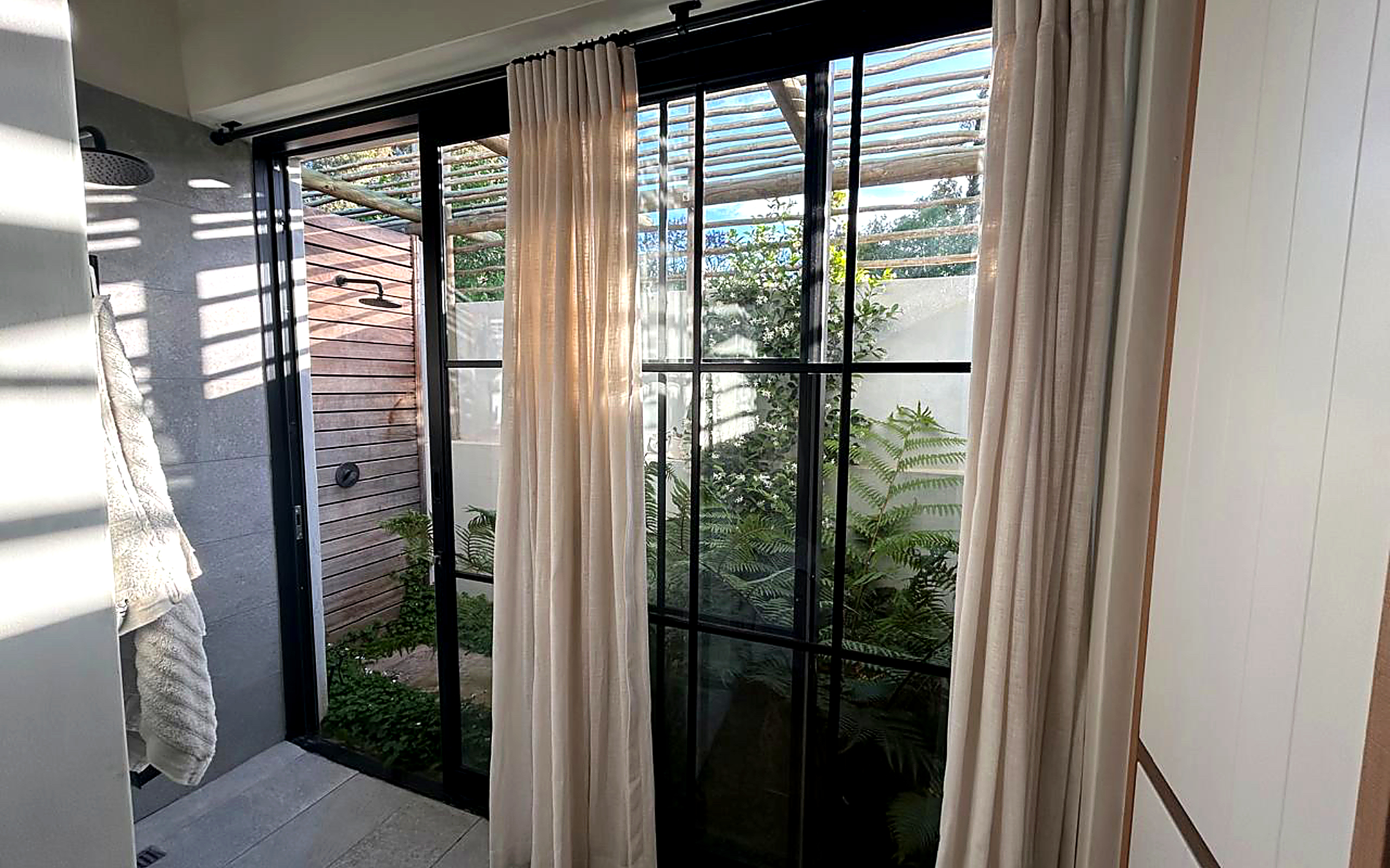 Curtains and window detail